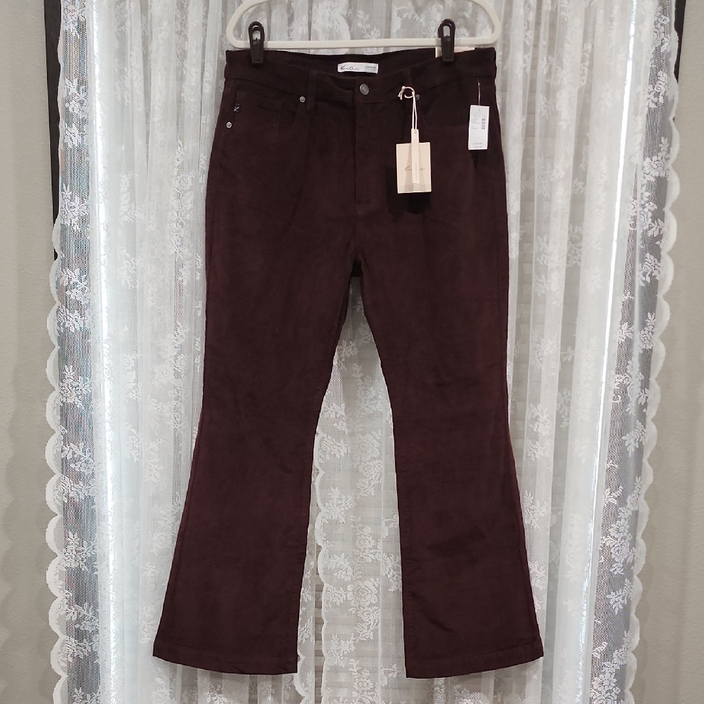 NWT KANCAN "HIGH RISE BOOTCUT" CORDUROY PANTS